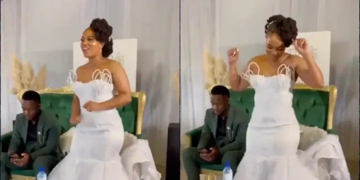 Groom blasted for ignoring bride, focuses on phone during wedding