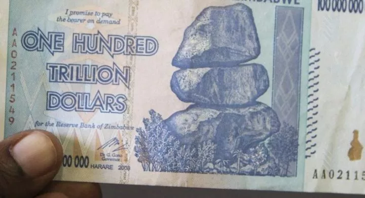 Zimbabwean trillion dollars [wsj]