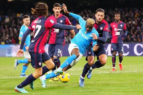 Osimhen's Teammates Locked In A Room By Napoli Owner In Drastic Response To Poor Form