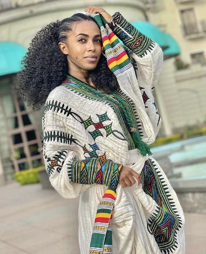 Modern Ethiopian Traditional Dress