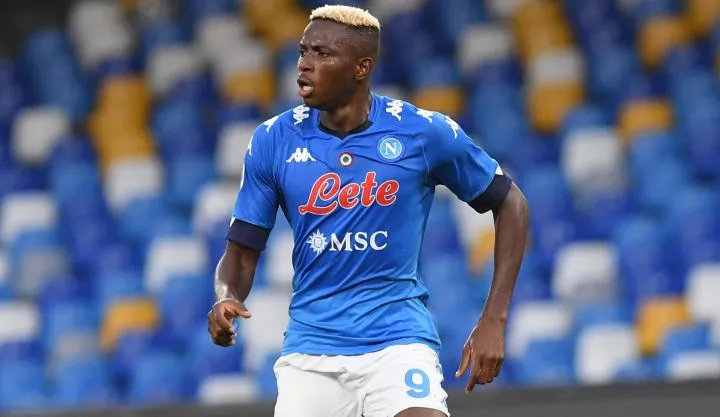 Napoli hand Osimhen's no.9 to Lukaku, exclude the Nigerian from squad