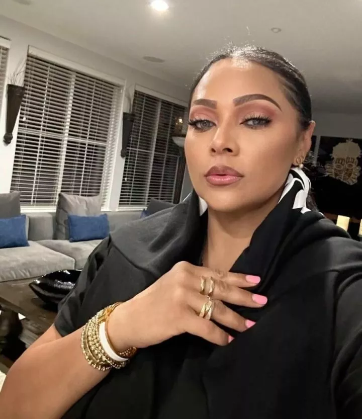 Peter Okoye's wife, Lola marks 52nd birthday with ageless look