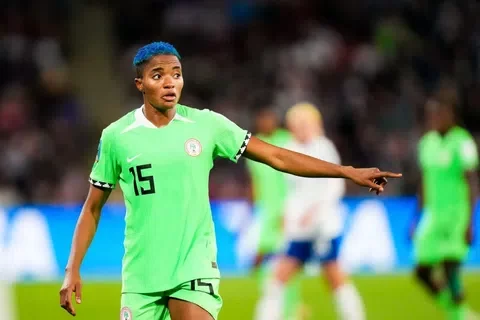 Super Falcons star Rasheedat Ajibade questions man who wants to marry her