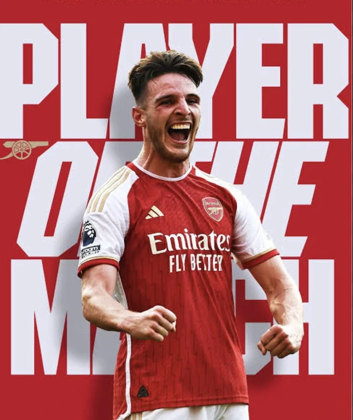 OFFICIAL: Arsenal Attacker Wins Man Of The Match Award After His Superb Display Today.
