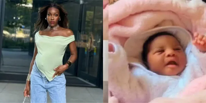 'Whose random baby is that' - Paul Okoye's wife, Ivy Ifeoma debunks reports of welcoming child