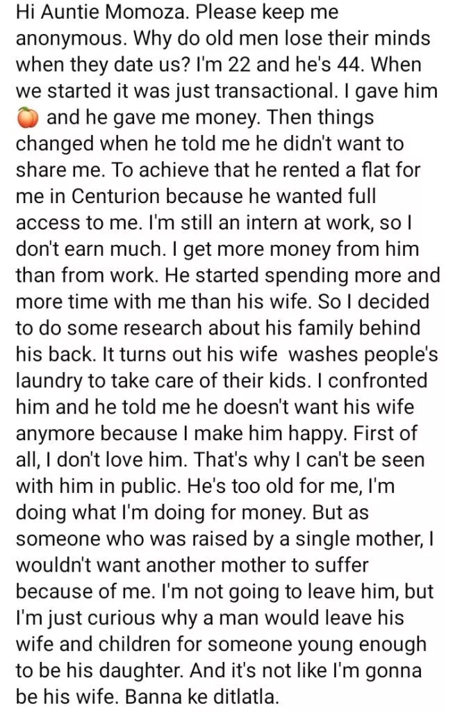 Side chick confronts sugar daddy after seeing what his wife does for a living