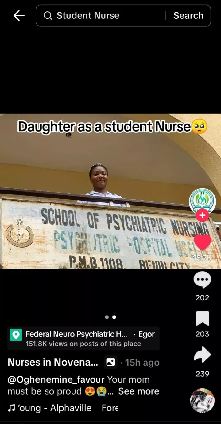 Daughter follows mother's footsteps, recreates her school of psychiatric nursing photo