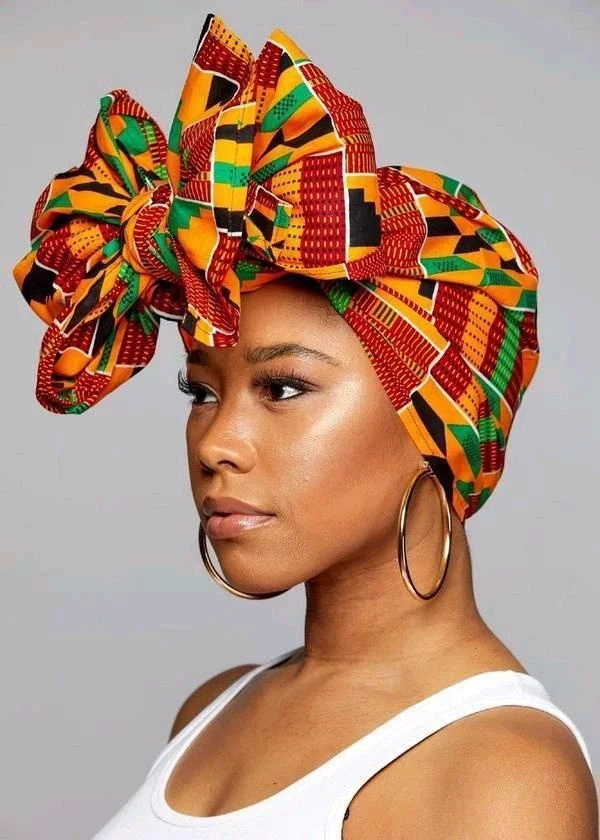 Beautiful Ways to Tie Your Ankara Head Wrap.