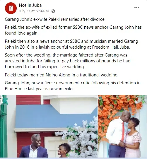 Lady remarries after first husband was arrested over wedding loans