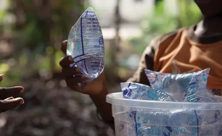 'Iced water' returns as bag of sachet water hits all time high