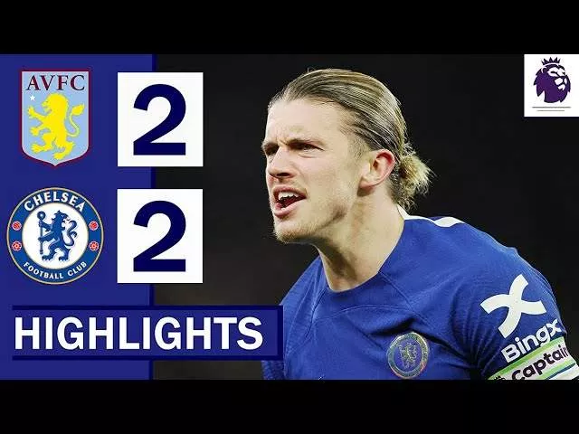 Aston Villa 2 - 2 Chelsea (Apr-27-2024) Premier League Highlights