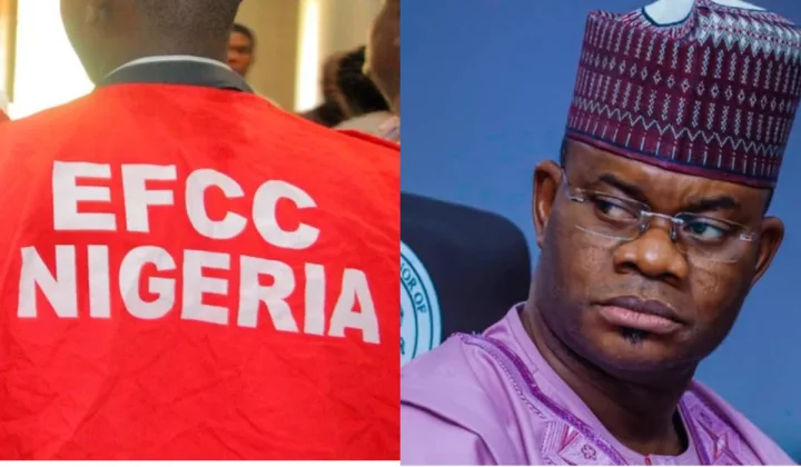 EFCC seeks trial of Yahaya Bello's lawyers for professional misconduct, contempt of court
