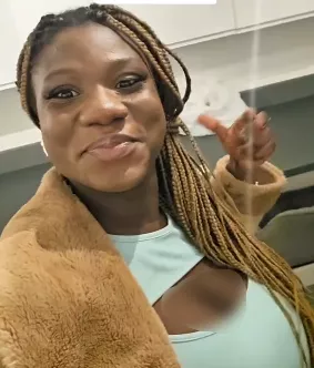 Lady excited as she flies her father to UK for omugwo, welcomes him at airport