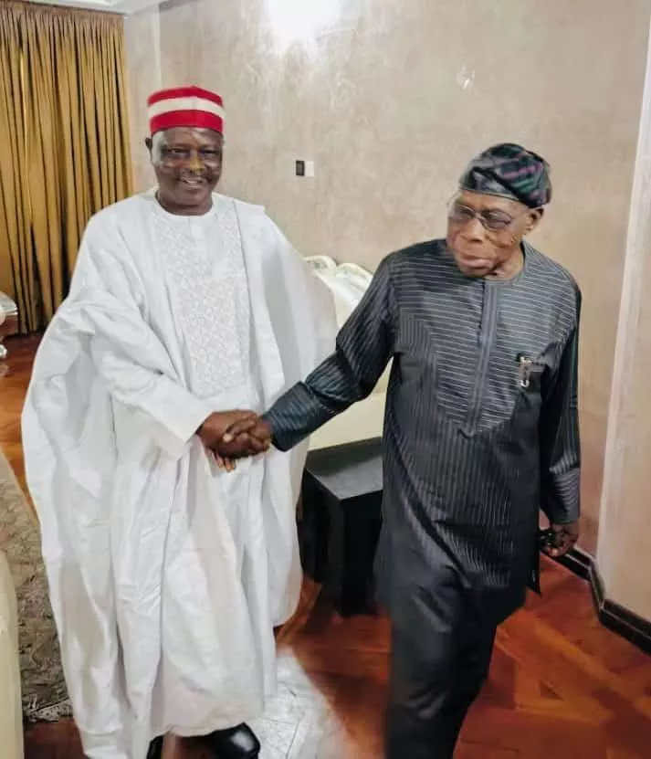 Obasanjo meets Kwankwaso, Donald Duke: Details of the meeting revealed