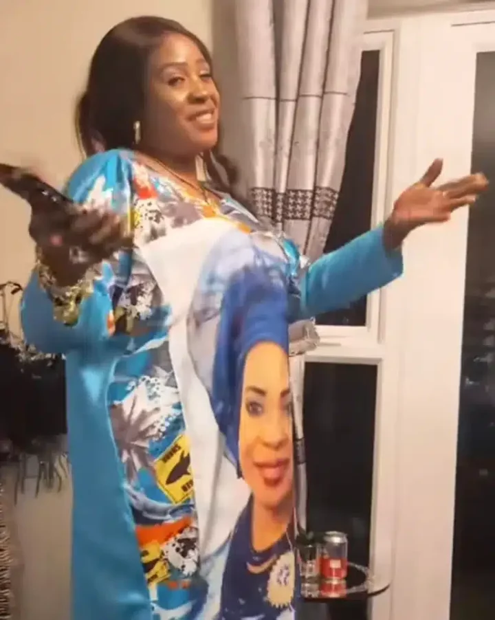 'My mother is so obsessed with herself' - Daughter says as she posts video of her mother rocking outfit with her face on it