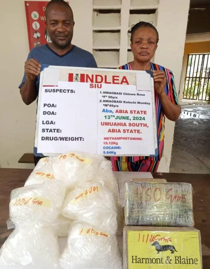 NDLEA Seizes N4.7bn Cocaine, Meth from Lagos Warehouse, Arrests Siblings in Aba