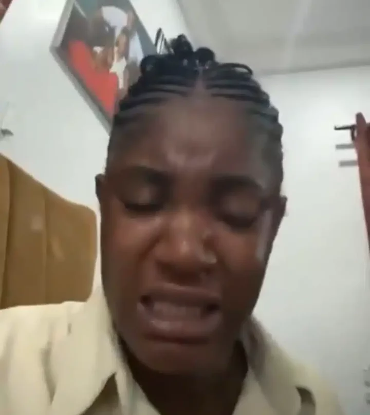 Pregnant woman cries as husband's mother allegedly assaults her while he and their kids watch
