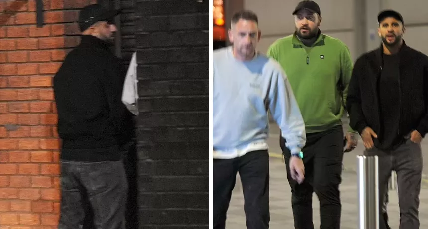 Manchester City captain, Kyle Walker caught urinating in public again, risks £150 fine (photos)