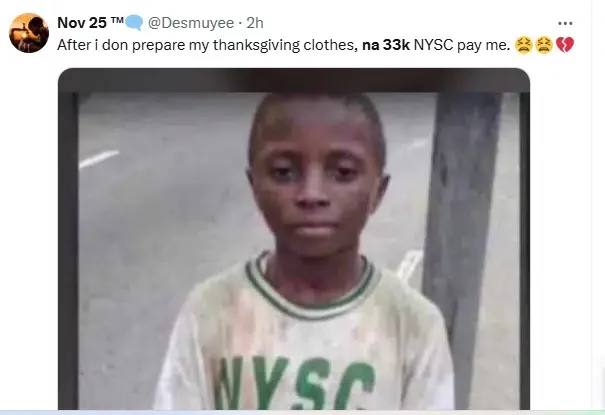 Corpers groan as NYSC reportedly pays N33K allawee, despite reported increase to N77K