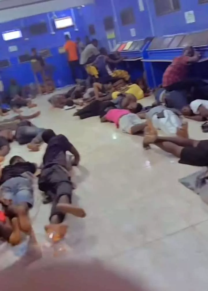 'This is sad and alarming' - Outrage trails video of youths sleeping at sports betting centre