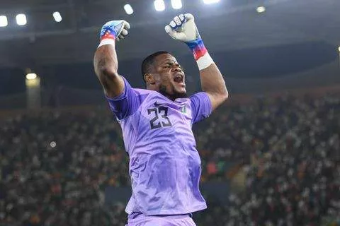 Super Eagles hero Nwabali revels in AFCON hype, makes interesting promise ahead of historical final