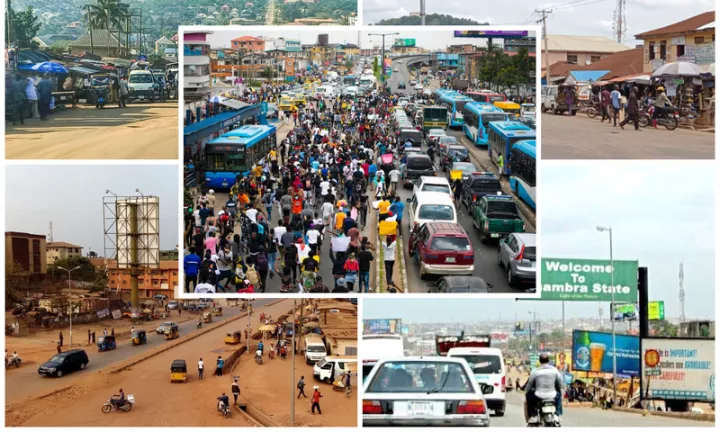 10 smallest states in Nigeria by land area