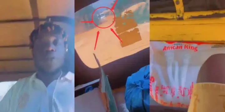 Man alleges being followed by police for buying a bag of rice Man alleges being followed by police for buying a bag of rice