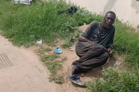 Suspected Kidnapper Pretending to Be Mentally Unstable Nabbed In Epe (Photo)
