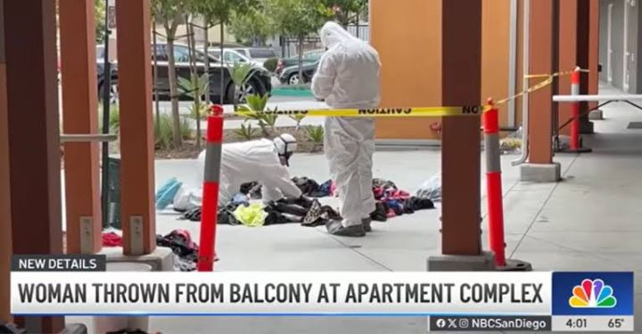 Man throws his girlfriend off balcony, k!lling her, after she threw his belongings off balcony during argument Man throws his girlfriend off balcony, k!lling her, after she threw his belongings off balcony during argument