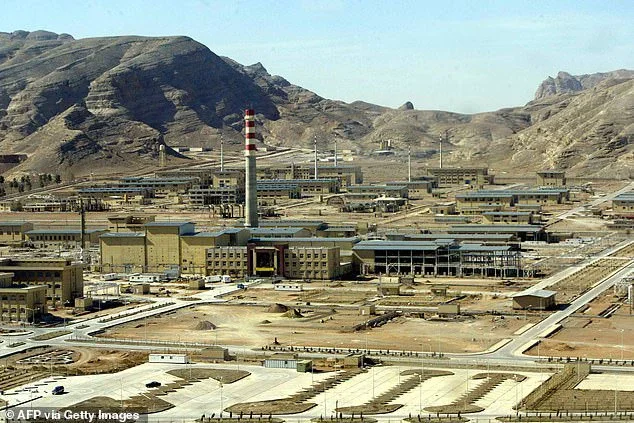 Israeli Prime Minister Benjamin Netanyahu said the attack was necessary to head off what they claimed was an imminent threat that Iran would build nuclear bombs. Pictured: General view of Isfahan (UCF) nuclear power plant (UCF), south of Tehran,