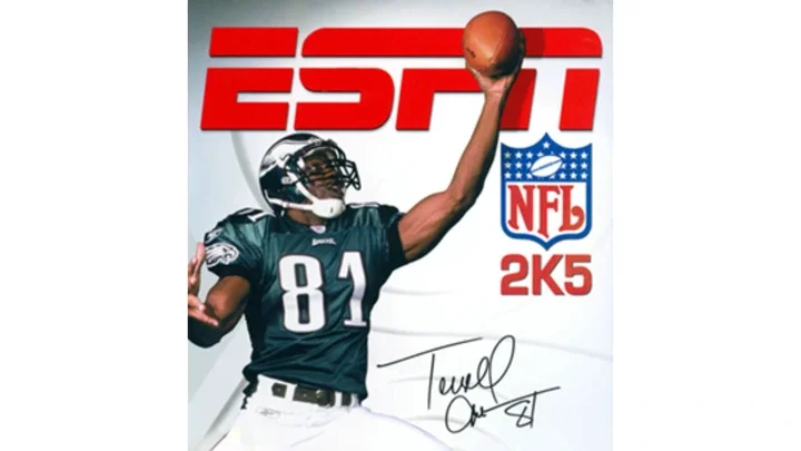Game cover ESPN NFL 2k5