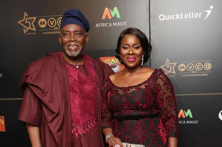 Veteran Actress, Joke Silva Celebrates Her Husband And Veteran Actor, Olu Jacobs, As He Turns 83 (Video)