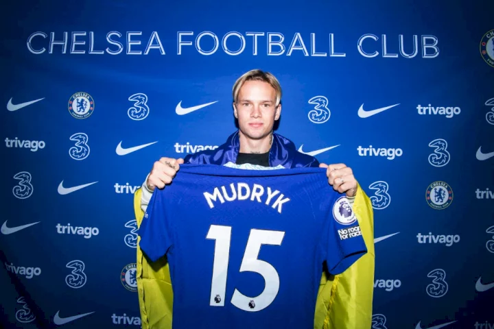 Chelsea Unveil New Signing Mykhaylo Mudryk