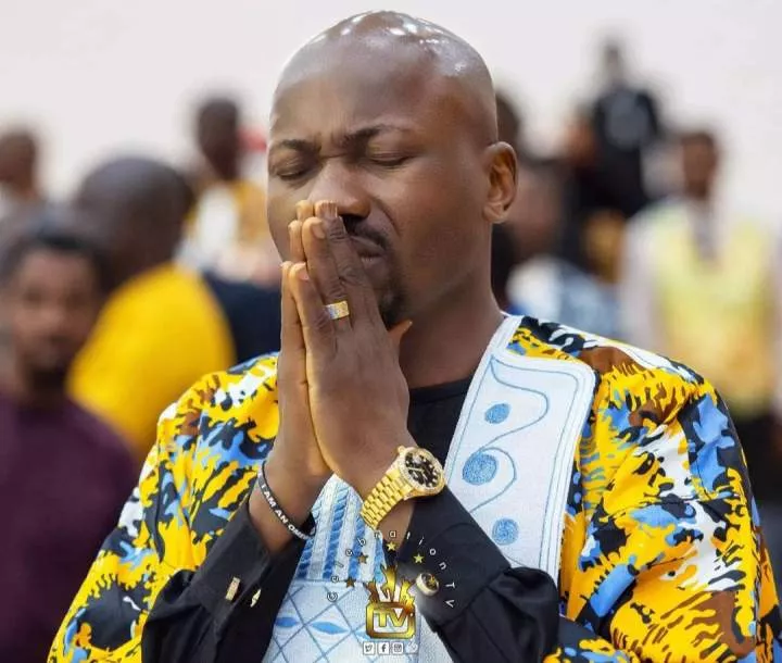 "God, we take God beg you, don't punish us with another bad leader" Apostle Johnson Suleman prays ahead of election