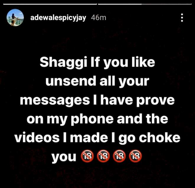 You lied to me just to sleep with me - Lady calls out Broda Shaggi
