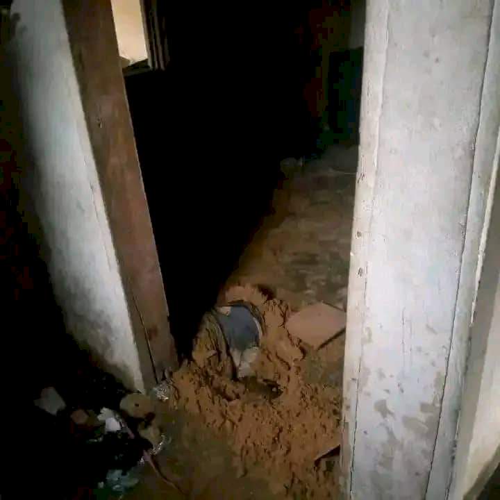 Suspected Yahoo boy allegedly murders girlfriend in Bayelsa, buries her in his room (video) 