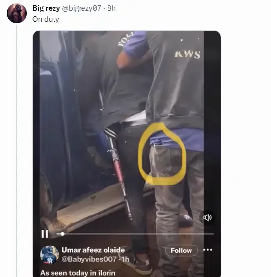Police spokesperson reacts to trending video of officers assaulting suspected yahoo boy in Kwara