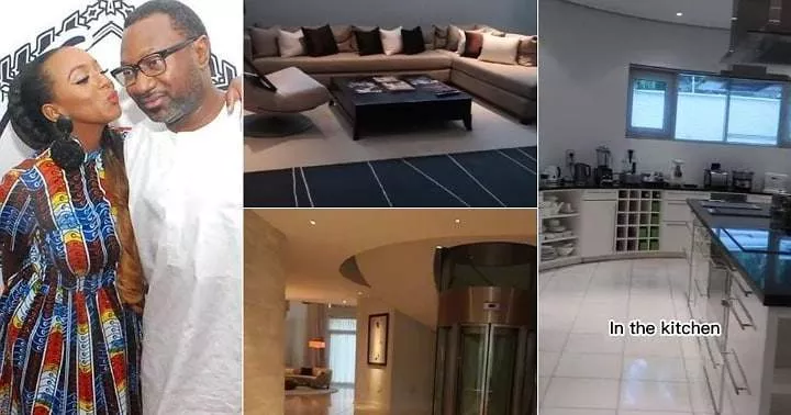 "I can never be poor" - DJ Cuppy flaunts stunning interior of her billionaire dad, Femi Otedola's Lagos mansion (Video)