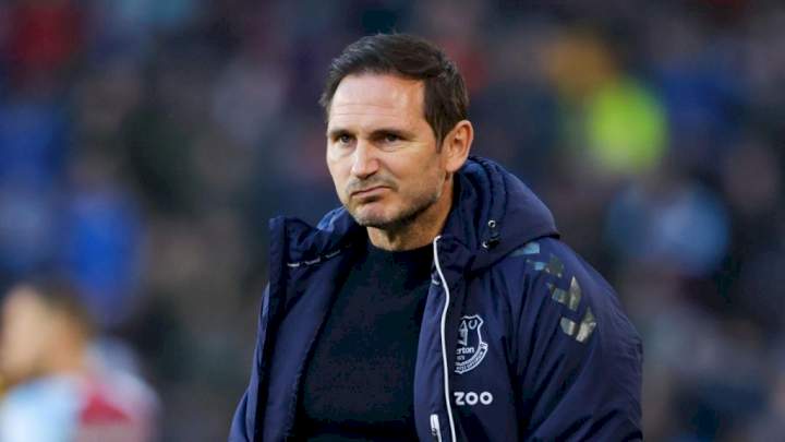 EPL: I hope you understand - Lampard apologises to Chelsea after Everton's 1-0 win