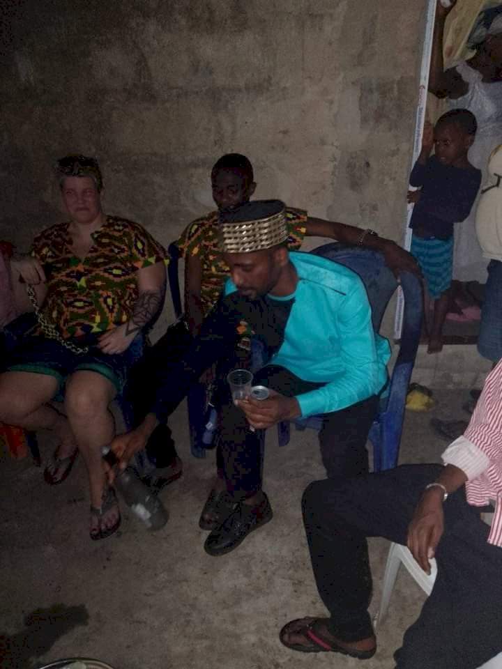 Young man weds his American lover in Akwa Ibom