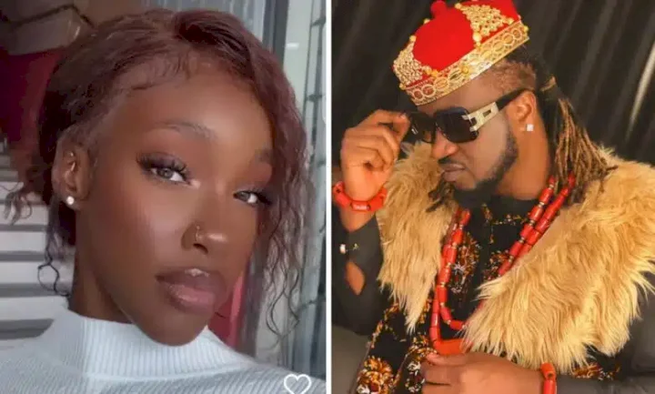 "Peppering haters" - Reactions as Paul Okoye shares new video of 22-year-old lover amid backlash