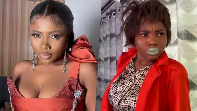 "Stop telling me that I've lost weight; na me know wetin my eyes see" - Miz Gabbie fumes (Video)