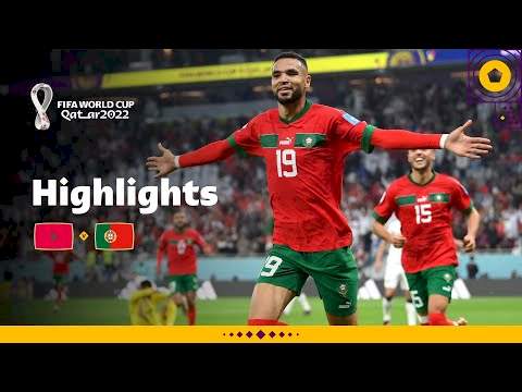Morocco 1  -  0 Portugal (Dec-10-2022) World Cup 2022 Highlights
