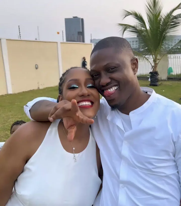 Vector holds low-key wedding with girlfriend (Video)