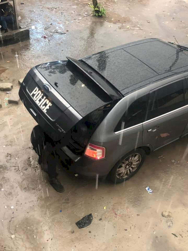 Suspected phone thief rescued from angry mob and bundled into boot of police vehicle in Delta (photos)