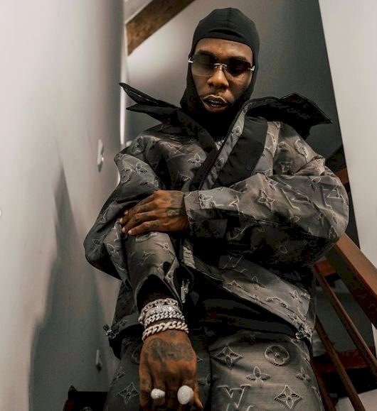 'Why you dey always compete' - Fan drags Burna Boy for rocking almost same jewellery as Davido