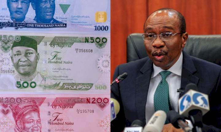 CBN Gov, Emefiele explains features of new naira notes