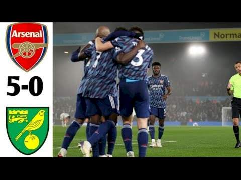 Norwich 0 - 5 Arsenal (Dec-26-2021) Premier League Highlights