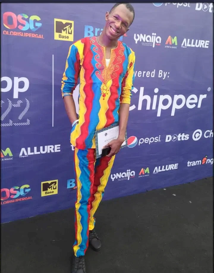 'Don't beat me please' - Daniel Regha pleads after being spotted at an event in Lagos (Video)