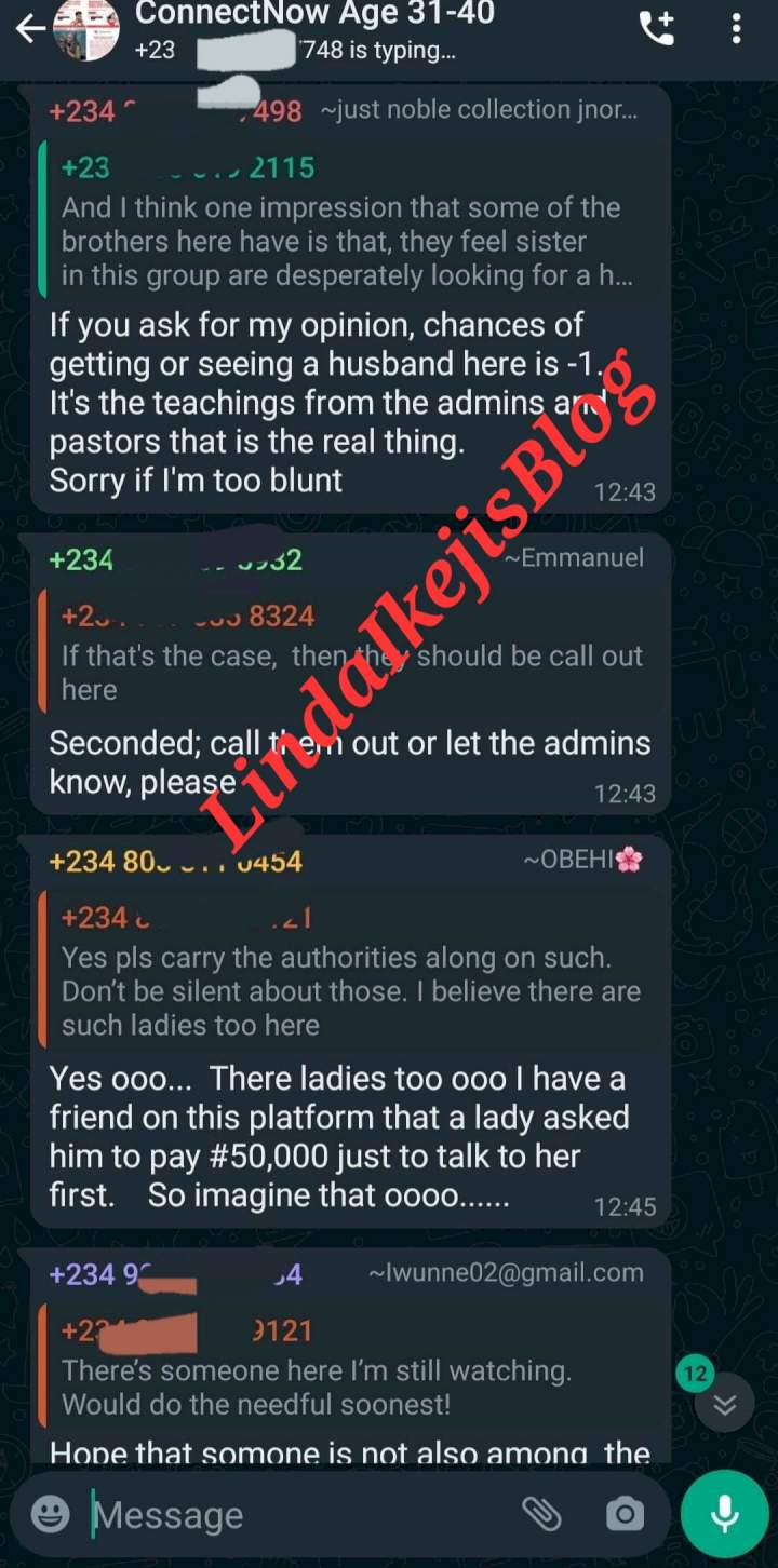 Commotion in RCCG dating group as women accuse the men there of dating multiple Christian sisters in the group and promising marriage to multiple women